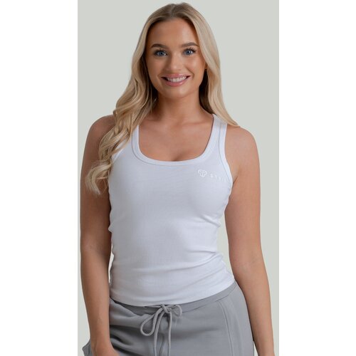 STRIX Ženska majica bez rukava Ribbed White Cene
