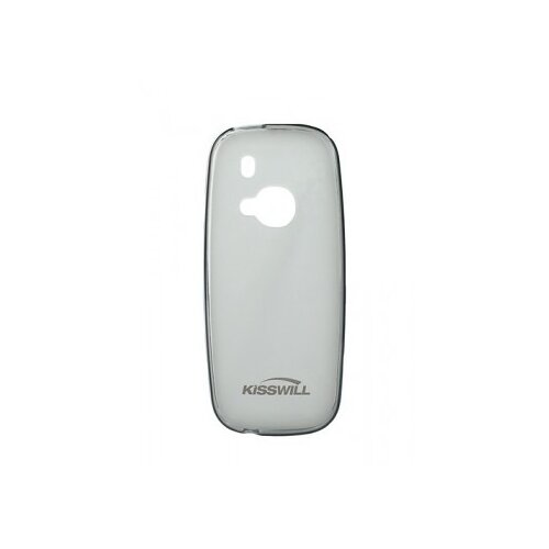 Kisswill silikonski ovitek za Nokia 3310 2017 - prozorno črn Cene