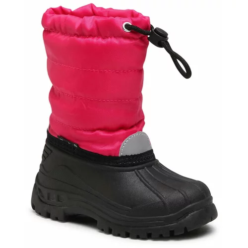 Playshoes Čizme za snijeg svijetlosiva / roza / crna