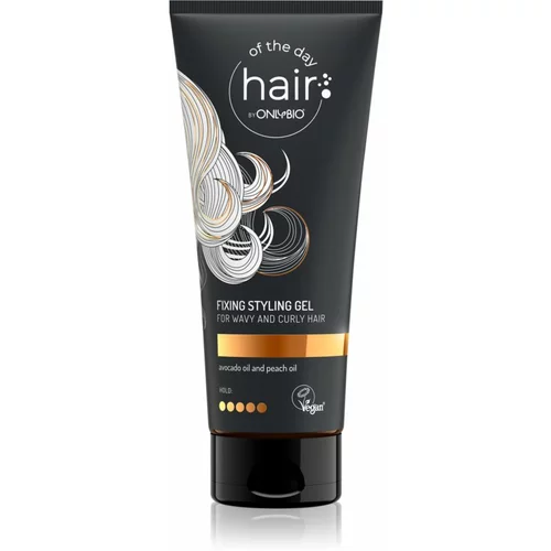 OnlyBio Hair Of The Day gel za učvršćivanje za valovitu i kovrčavu kosu 200 ml