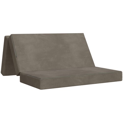 vidaXL Zložljiv kavč postelja 120 x 67 x 45 cm Svetlo siva, (5000295221) Cene
