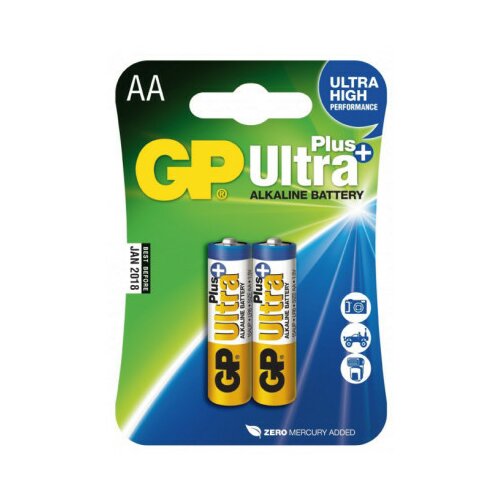 Gp alkalne baterije ULTRA+ AA ( ) Slike