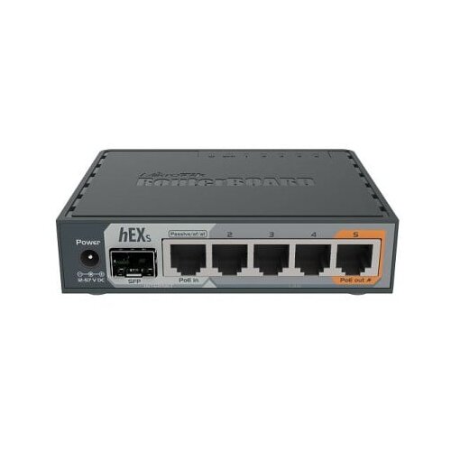 MikroTik hEX S RB760iGS ruter Slike