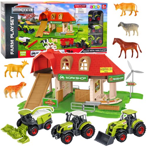  Set figurica za igru sa farmom i poljoprivrednim strojevima - 42 elementa Slike