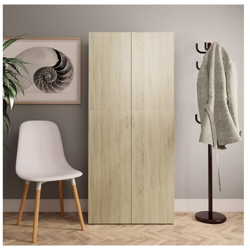  Ormarić za cipele boja hrasta 80x35 5x180 cm konstruirano drvo - Sonoma hrast Cijene