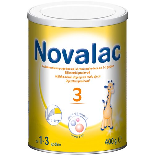 Novalac Adaptirano mleko 3, 400g Cene