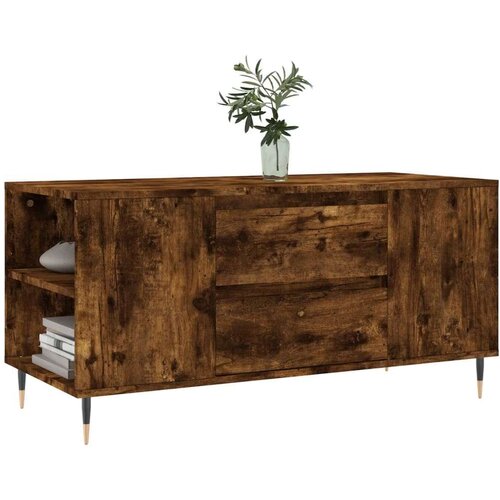 vidaXL Stolić za kavu boja hrasta 102x44 5x50 cm od konstruiranog drva Cene