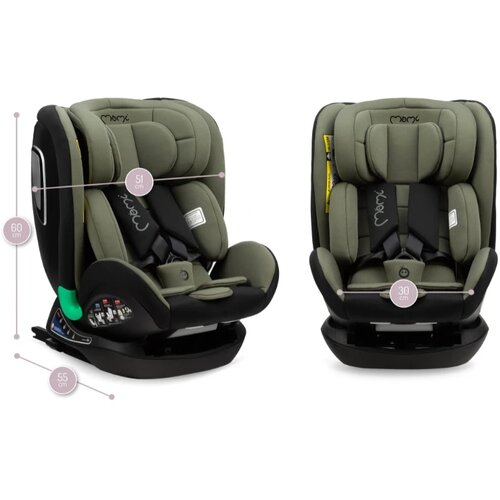 Momi auto sedi&amp;scaron;te Urso Green, 40-150 cm Isofix Slike