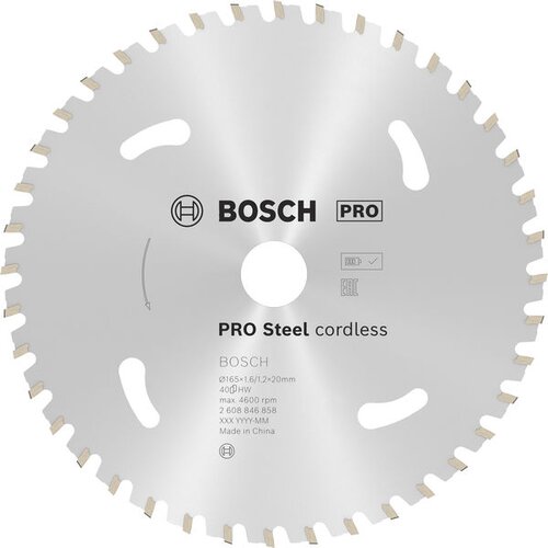 Bosch pro list aku testere za čelik 165mm 40T 2608846858 Cene