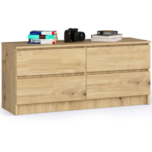 AKORD KOMODA K120 4SZ CLP DĄB ARTISAN, (21703049) Slike
