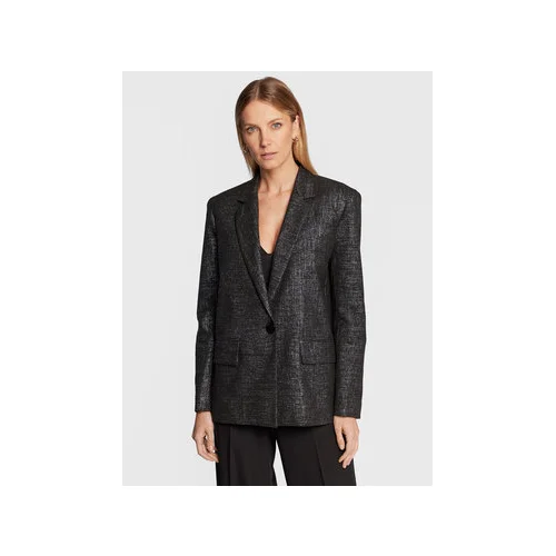 Patrizia Pepe Blazer 2S1433/A166-I2Y2 Črna Oversize