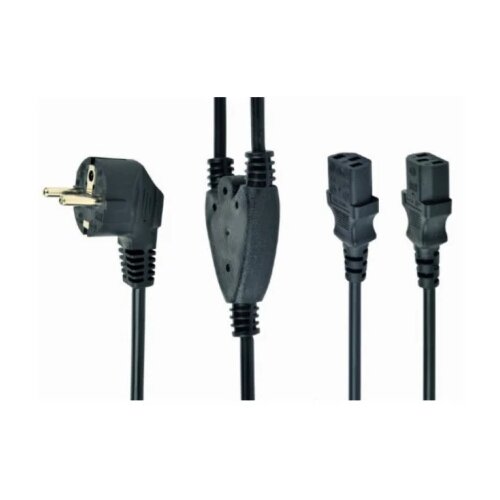 Gembird PC-186-ML6 Kabl za napajanje racunara, Y razdelnik (C13), VDE certifikat 2m Cene