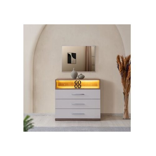 Hanah home komoda s ladicama, bež Cene