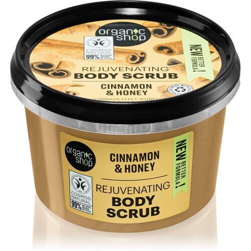 Organic Shop Cinnamon & Honey nežni piling za telo 250 ml Cene