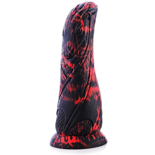 HiSmith WDD022-M Wildolo Huge Fantasy Monster Dildo with Suction Cup 23.6cm Black-Red Slike
