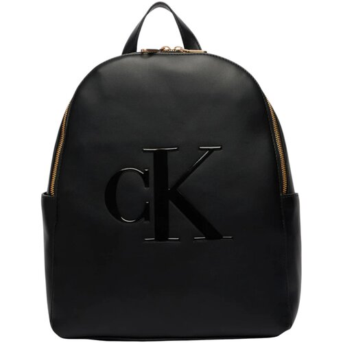 Calvin Klein Jeans Nahrbtniki BOLD CK BACKPACK LV04F3617G Črna Cene
