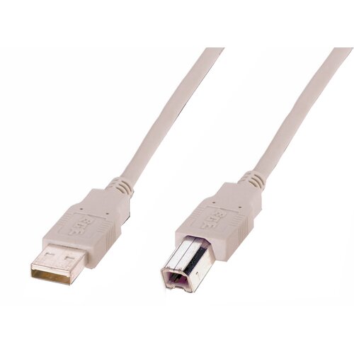 Digitus USB 2.0 priključni kabel [1x USB 2.0 vtič A - 1x USB 2.0 vtič B] 3 m črna AK-300102-030-S, (20421750) Cene