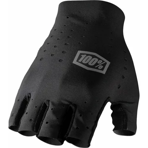 100% Sling Bike Short Finger Gloves Black XL