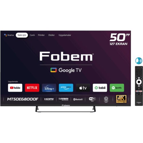 Fobem Televizor Smart QLED 4K UltraHD 50&rdquo;, Google TV &ndash; MT50EG8000QF Cijene