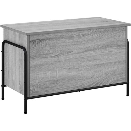  Kutija za spremanje Siva Sonoma 80 x 40 x 49,5 cm Slike