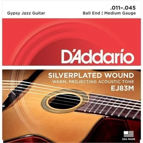 Daddario EJ83M 11-45 Gypsy Jazz Medium žice