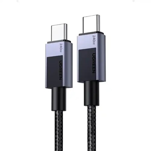 Ugreen Kabl USB Tip C-Tip C L513, 240W, Brzo punjenje, 2m, Crni Cene