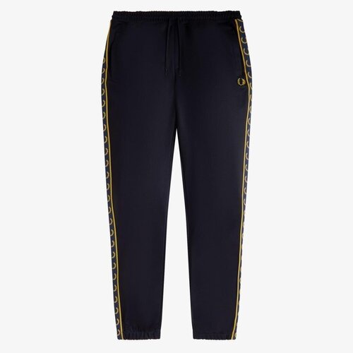 Fred Perry CONTRAST TAPED TRACK PANT Plava Slike