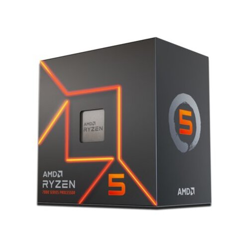 AMD Ryzen 5 7600 AM5 BOX 6 cores,12 threads, 3.8GHz, 32MB L3, 65W Slike