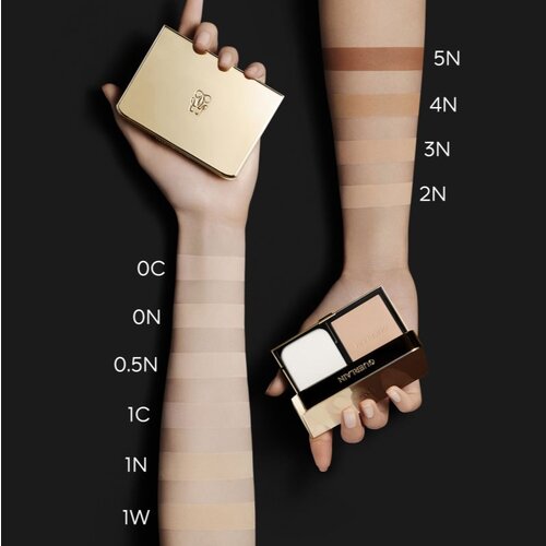 Guerlain Parure Gold Skin Control kompaktni matirajoči puder nadomestno polnilo odtenek 5N Neutral 8,7 g Slike