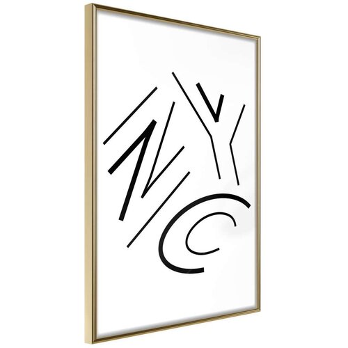  Poster - Three Letters 20x30 Slike
