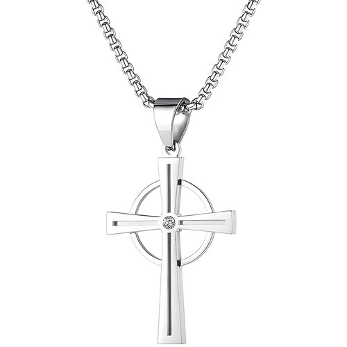 IZMAEL Ogrlica MC-22856 - Srebrna Cene