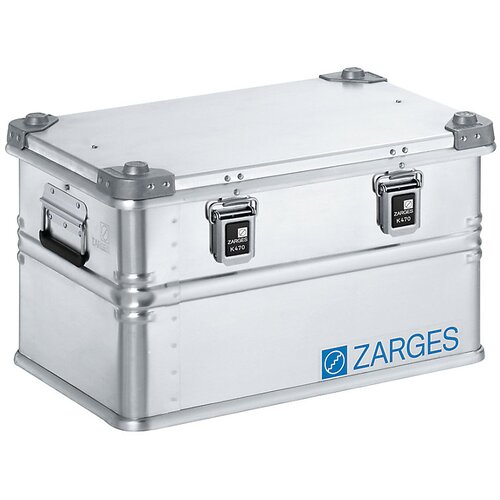 Zarges Aluminijast transportni zaboj, prostornina 60 l, notranje mere DxŠxV 550 x 350 x 310 mm, v robustni izvedbi Cene