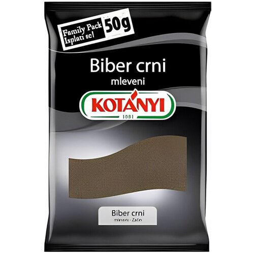 Kotanyi Crni biber, Mleveni, 50g Slike