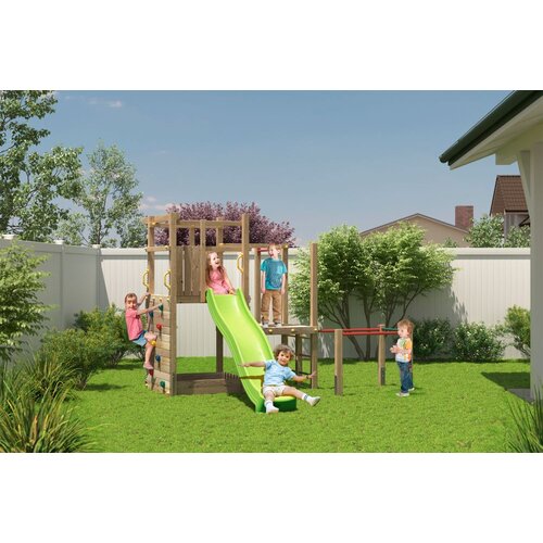 Fungoo set CLIMBING STAR 4 - drveno dječje igrali&amp;scaron;te Slike