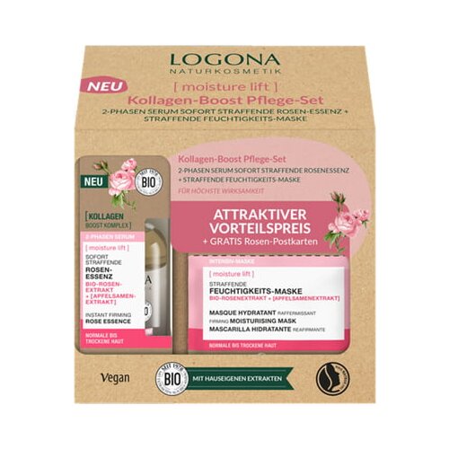 Logona [moisture lift] Kolagen-Boost set za njegu Cijene