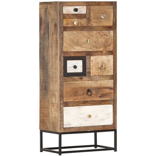 vidaXL Predalnik 45x30x105 cm iz trdnega predelanega lesa Cene