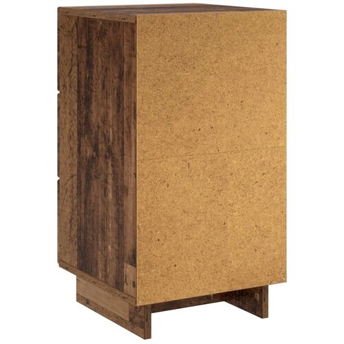  Noćni ormar Staro drvo 33 5 x 34 5 x 60 cm Konstruirano drvo - Staro drvo 1 Slike