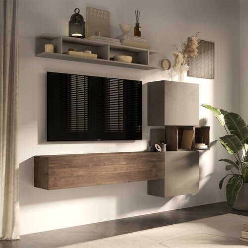 LC Mobili Stenska TV omarica z moderno zasnovo INFINITY 2.0 900003A Cene