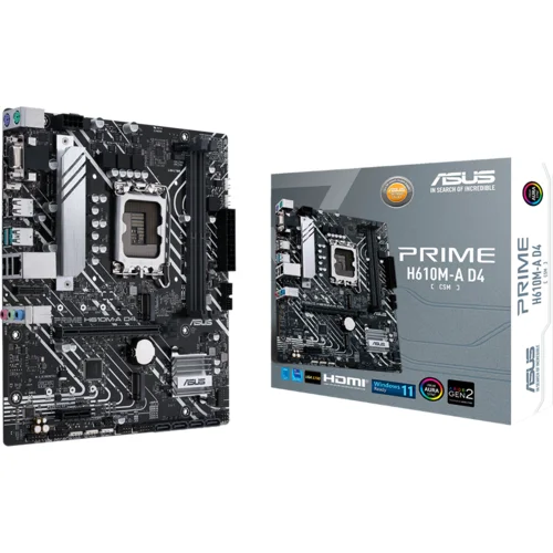 Asus PRIME H610M-A D4-CSM LGA1700 mATX MB