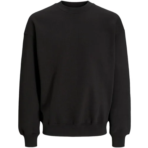 Jack & Jones Puloverji Jjeurban Edge Crew Neck Noos 12259945 Črna