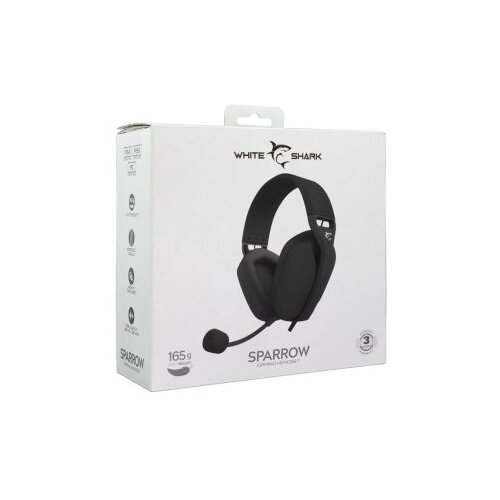 White Shark gh 2443 sparrow black headset Slike