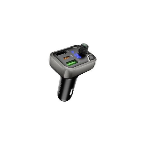 FM transmiter Bluetooth sa USB+Type-C punjaćem BOROFONE BC38 Flash Energy PD20W+QC3.0 car TF card playback black Slike
