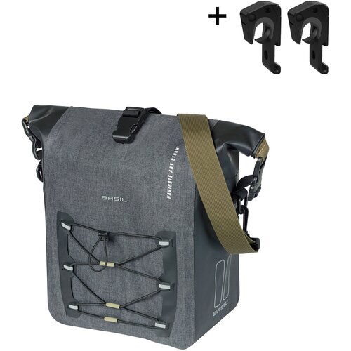  Torba Basil Navigator Storm M Single 12-15L crna (NAVIGATOR STORM M MIK HOOKS) Cijene