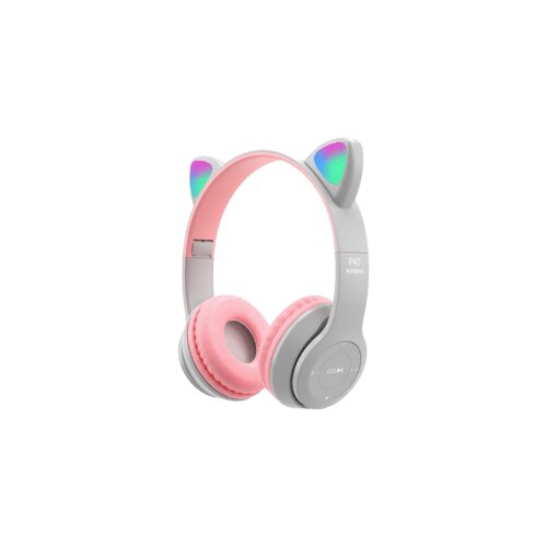  Slu&scaron;alice za djecu bluetooth cat P47M white+pink Cijene