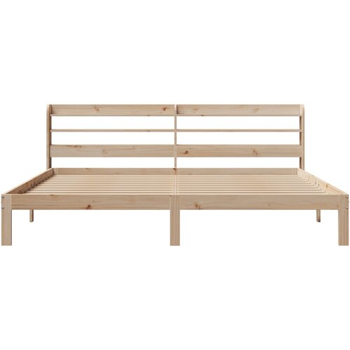  Okvir kreveta s uzglavljem 180 x 200 cm masivna borovina Slike