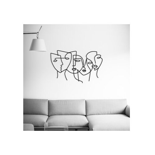 Wallity Zidna dekoracija Adrianus, 61x38,5 cm, crna Slike