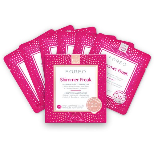 Foreo UFO™ Shimmer Freak maska za posvetlitev proti podočnjakom 6 kos Cene