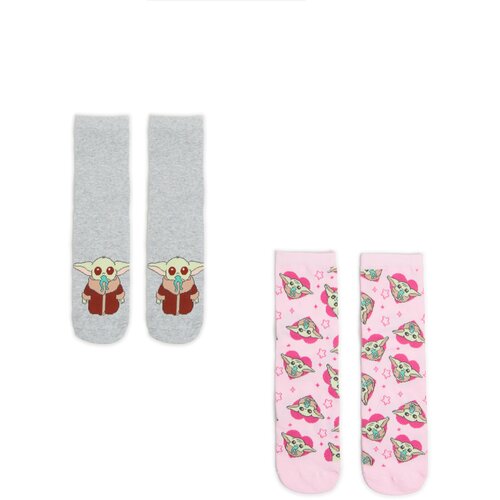 Cropp - Komplet 2 parov nogavic Baby Yoda - Večbarvno Cene