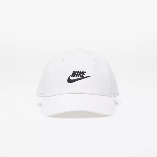 Nike Club Unstructured Futura Wash Cap White/ Black
