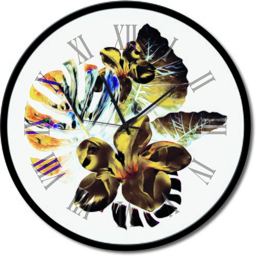 Pintdecor Zidni sat Lancette sul fiore Slike